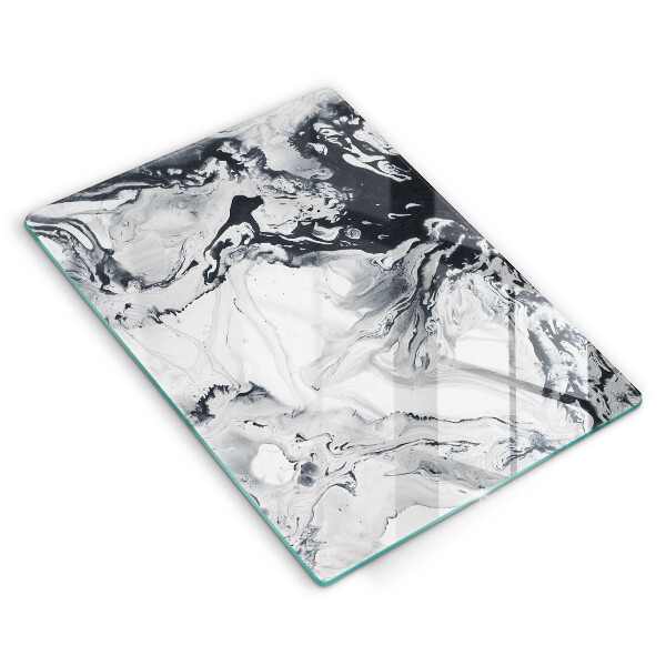 Tagliere in vetro Astrazione dell'inchiostro