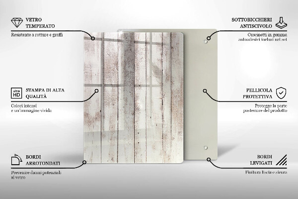 Tagliere in vetro Astrazione dell'inchiostro