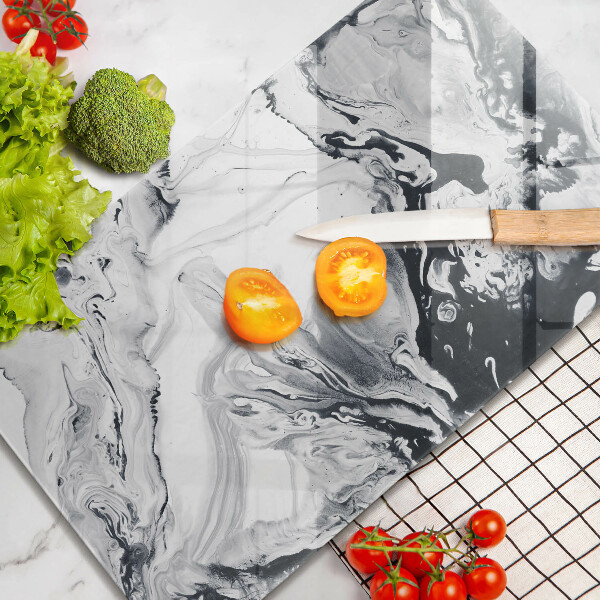 Tagliere in vetro Astrazione dell'inchiostro