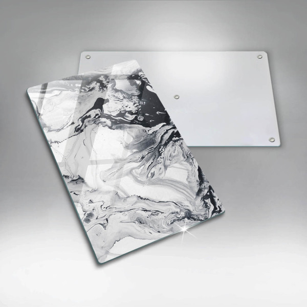 Tagliere in vetro Astrazione dell'inchiostro