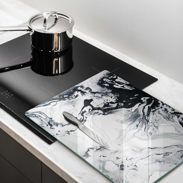 Tagliere in vetro Astrazione dell'inchiostro