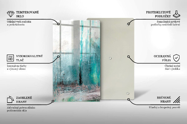 Tagliere in vetro Dipinga lo sfondo di astrazione