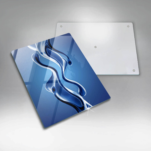 Tagliere in vetro Astrazione fluida