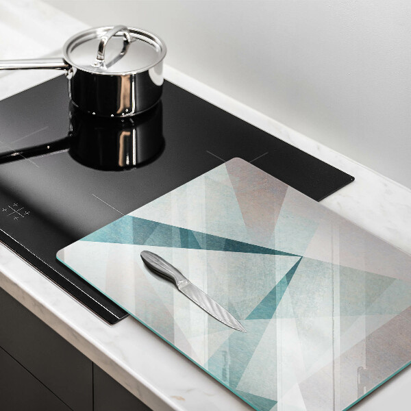 Tagliere in vetro Astrazione tagliente