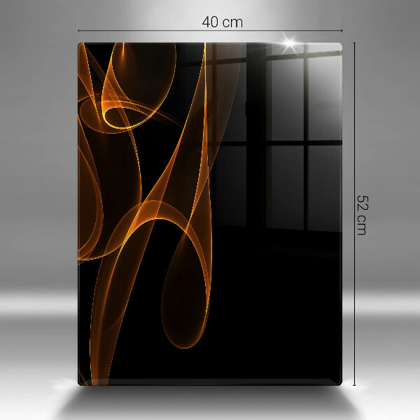 Tagliere in vetro Linee astratte