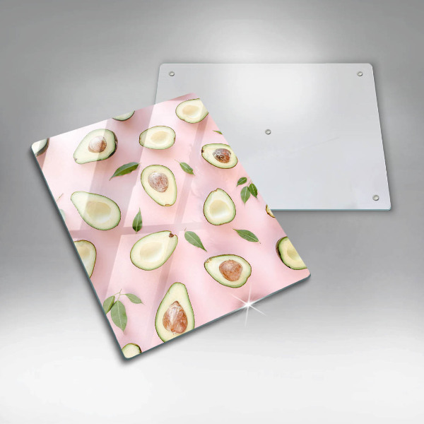 Tagliere in vetro Modello di avocado