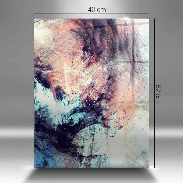 Tagliere in vetro Astrazione dipinta