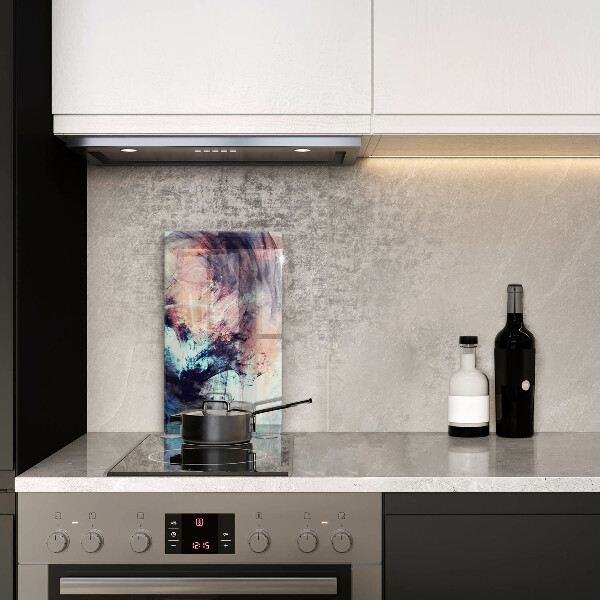 Tagliere in vetro Astrazione dipinta