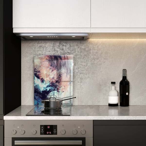 Tagliere in vetro Astrazione dipinta