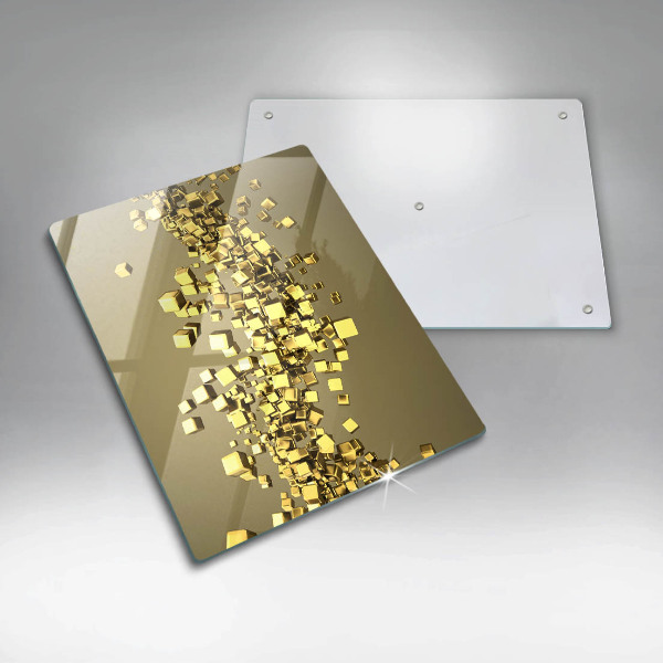 Tagliere in vetro Geometria astratta 3D