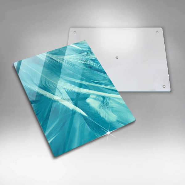 Tagliere in vetro Piume delicate