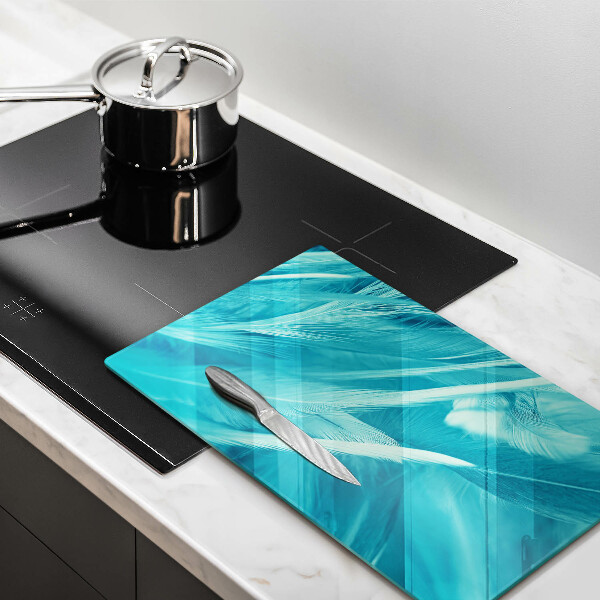 Tagliere in vetro Piume delicate