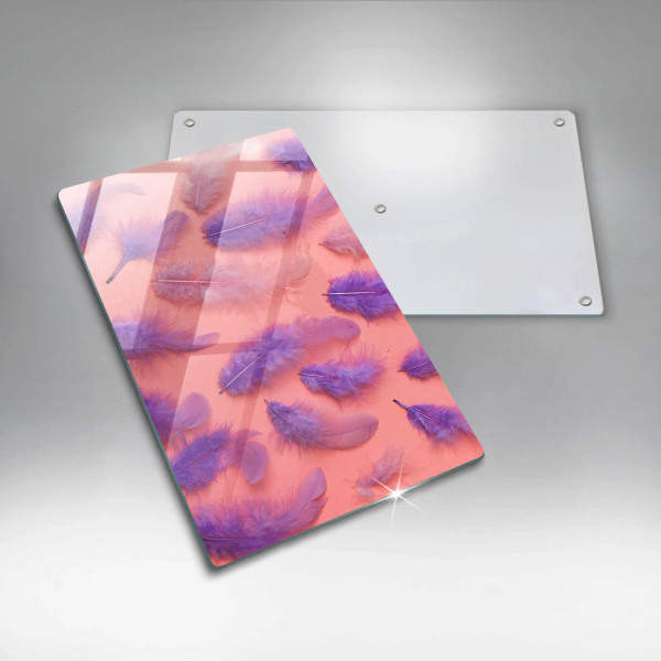 Tagliere in vetro Piume soffici