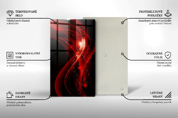 Tagliere in vetro Astrazione moderna