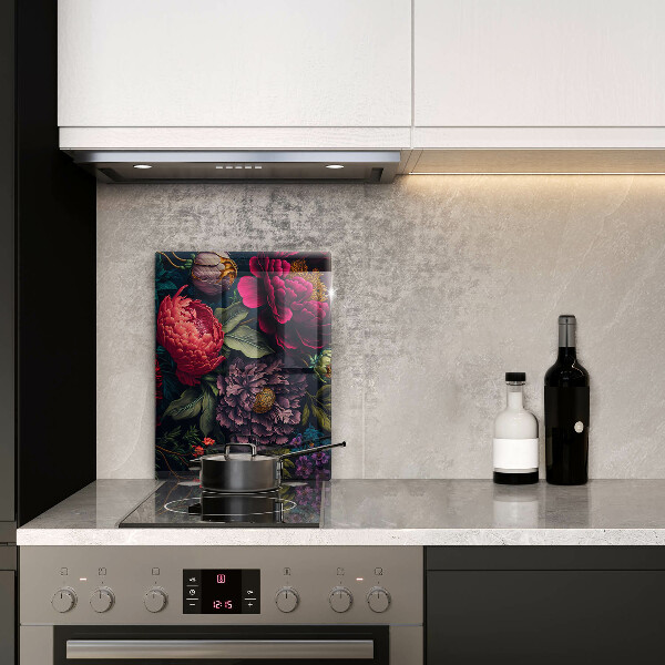 Tagliere in vetro Bellissimi fiori