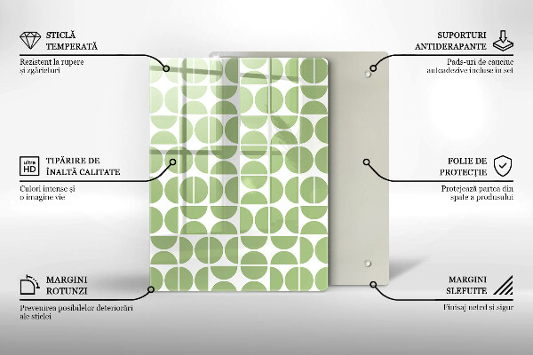 Tagliere in vetro Forme astratte