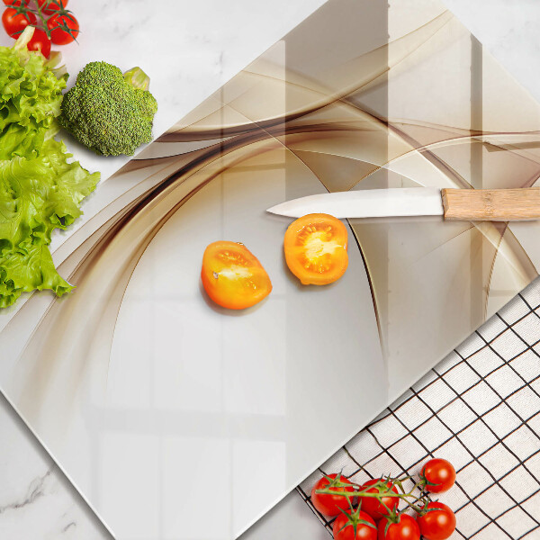 Tagliere in vetro Forme astratte