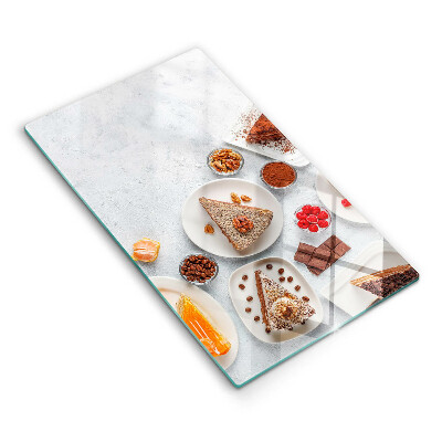 Tagliere in vetro La dolcezza della torta