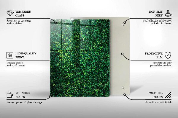 Tagliere in vetro Chicchi di caffè