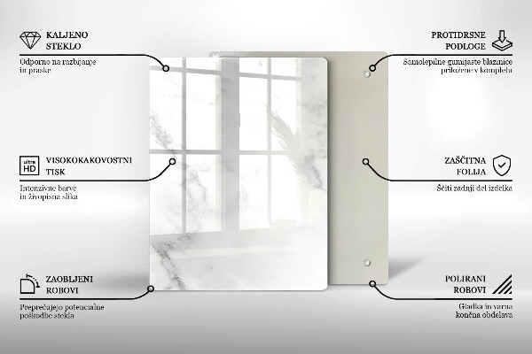 Tagliere in vetro Chicchi di caffè