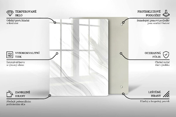 Tagliere in vetro Spezie orientali