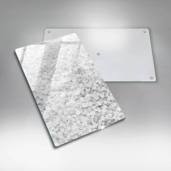 Tagliere in vetro Cristalli di sale