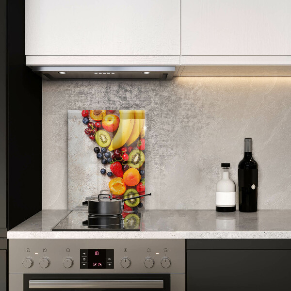 Tagliere in vetro Frutti delle feste