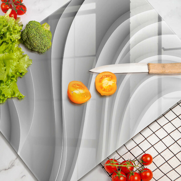 Tagliere in vetro Linee geometriche