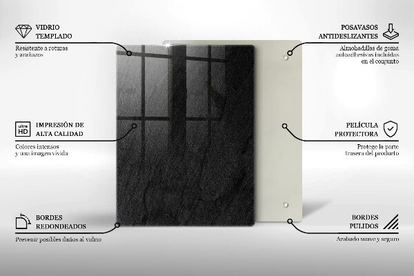 Tagliere in vetro Dollari in denaro