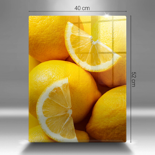 Tagliere in vetro Limoni succosi