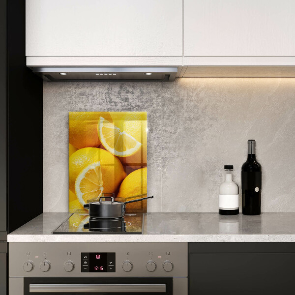 Tagliere in vetro Limoni succosi