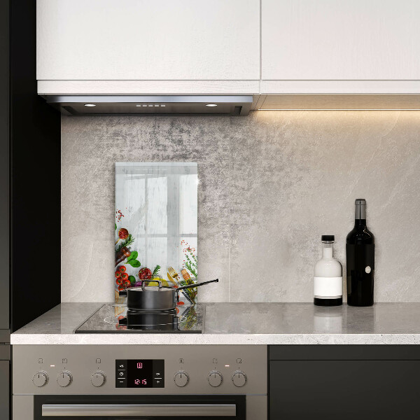 Tagliere in vetro Verdure e spezie