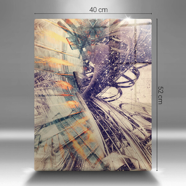 Tagliere in vetro Composizione moderna