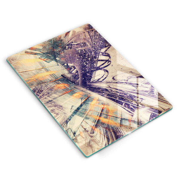 Tagliere in vetro Composizione moderna