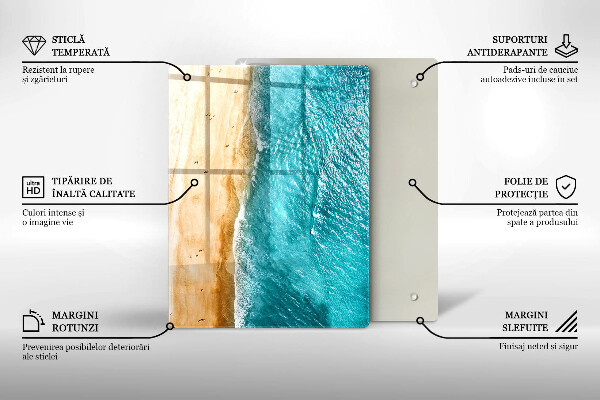 Tagliere in vetro Composizione moderna