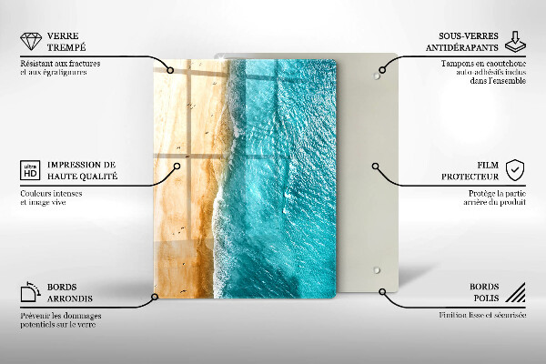 Tagliere in vetro Composizione moderna