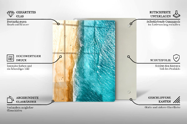 Tagliere in vetro Composizione moderna
