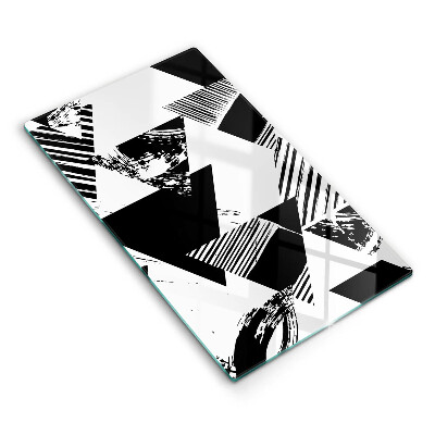 Tagliere in vetro Triangoli geometrici