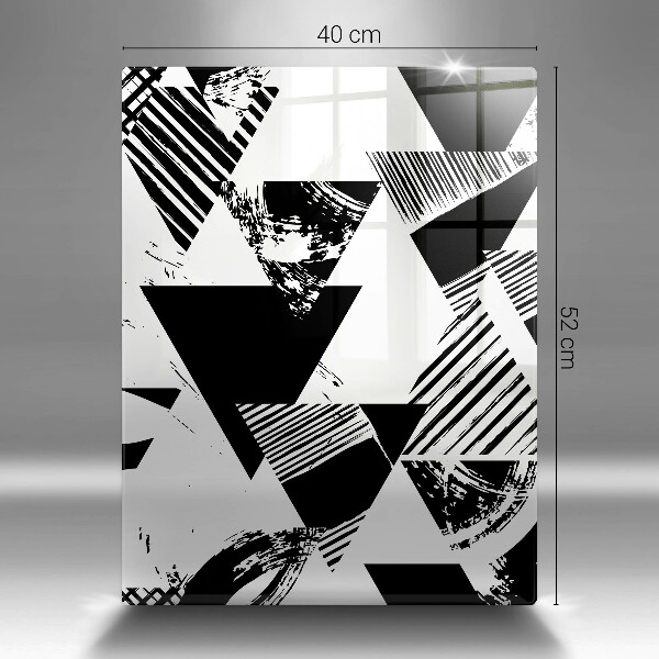 Tagliere in vetro Triangoli geometrici