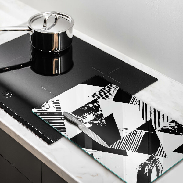 Tagliere in vetro Triangoli geometrici