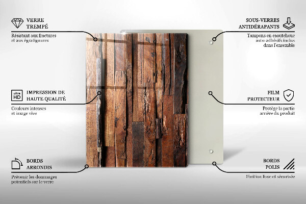 Tagliere in vetro Triangoli geometrici