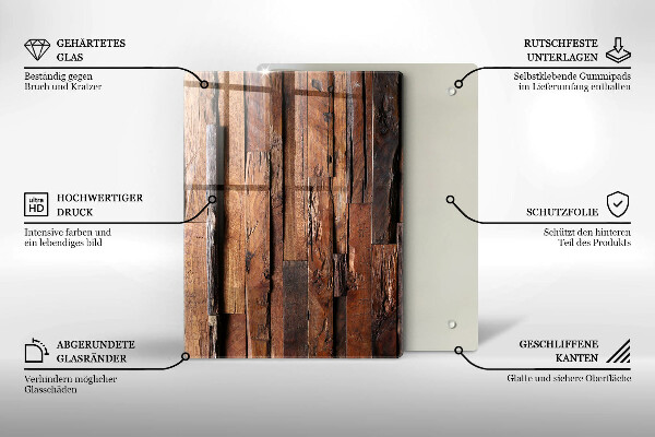 Tagliere in vetro Triangoli geometrici