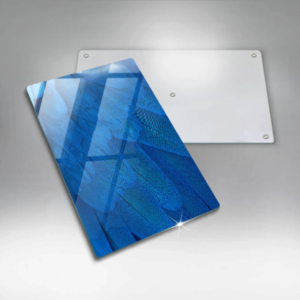 Tagliere in vetro Piume di uccelli