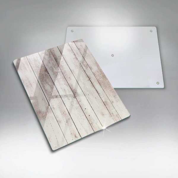 Tagliere in vetro Vecchie tavole di legno