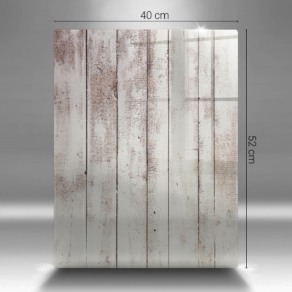 Tagliere in vetro Vecchie tavole di legno