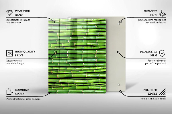 Tagliere in vetro Vecchie tavole di legno