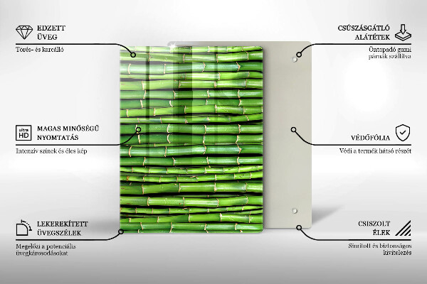 Tagliere in vetro Vecchie tavole di legno