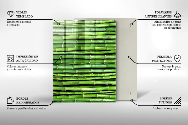Tagliere in vetro Vecchie tavole di legno