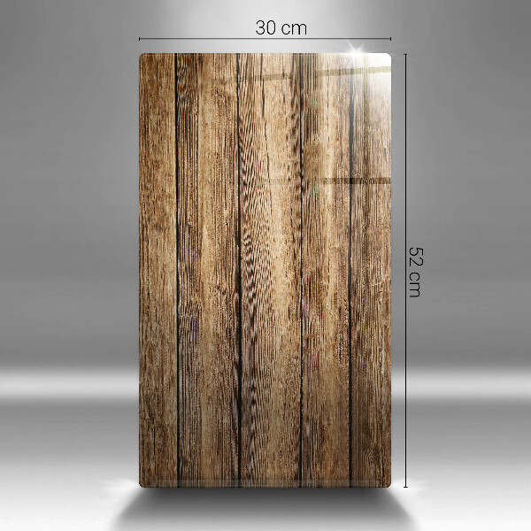 Tagliere in vetro Tavole con struttura in legno