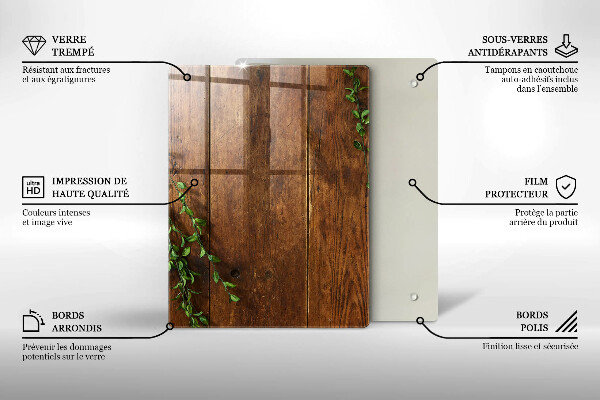 Tagliere in vetro Astrazione dell'oro